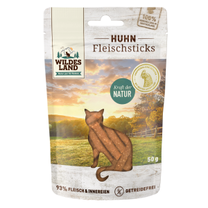Wildes Land - Feline PUR Snack Sticks Poulet